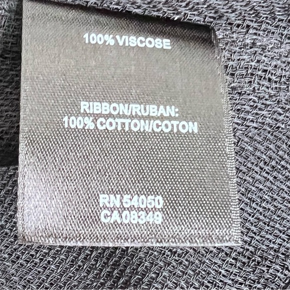 Robert Rodriguez Black Sheer Moto Jacket Size 8 - Picture 10 of 10